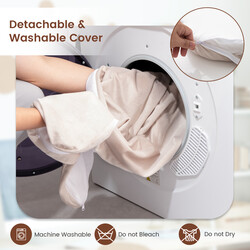 Ortopædisk hundeseng med memoryskum aftageligt betræk beige 110x66 cm