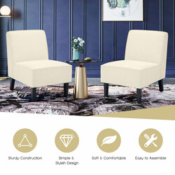 Lænestol beige ergonomisk med gummiltræ ben maks 150 kg 73x61x80 cm