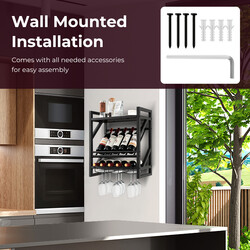 5x60 cm 10 flasker 12 glas