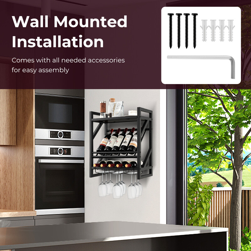 5x60 cm 10 flasker 12 glas