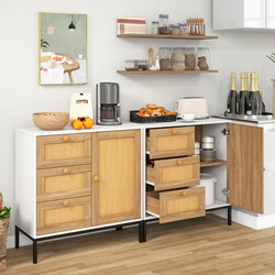 5 cm med 1 dør og 3 skuffer