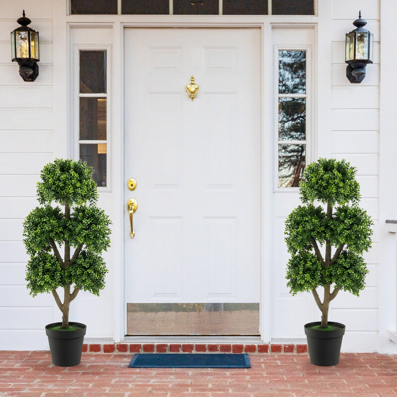 Kunstplante i potte PE 115 cm grøn til hjem og kontor