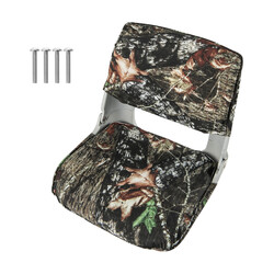 Bådsæde foldbart 300D Oxford stof kamouflage 50x50 cm ryglæn