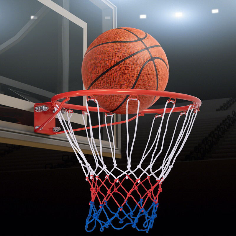 Basketkurv metal orange 41