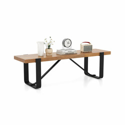 Hallbænk med metalramme og MDF træskive 152 x 43 x 44 cm