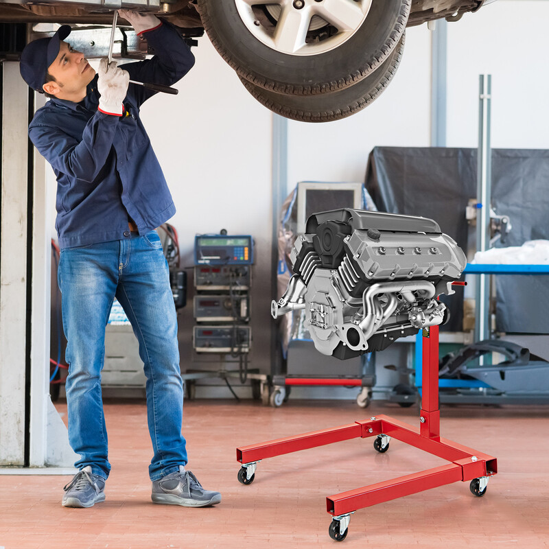 Motorstativ metal 680 kg 360° rotation 4 justerbare arme