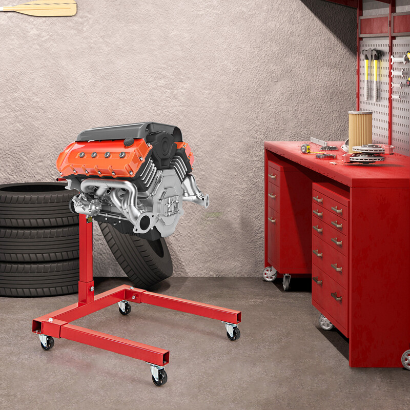 Motorstativ metal 680 kg 360° rotation 4 justerbare arme