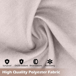 05 m med to justerbare markiser