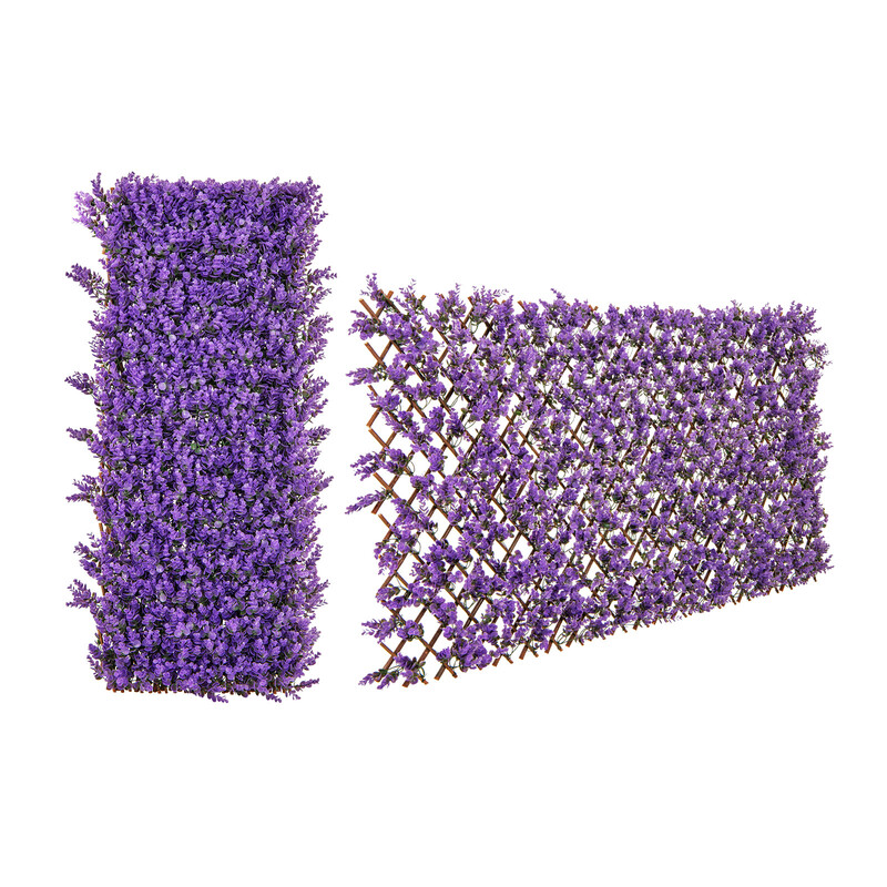 Udvideligt privatlivsskærm af PE og ægte vide grøn 180x90 cm