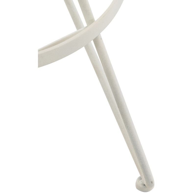 Industriel barstol med justerbar højde birketræ sæde og metalramme