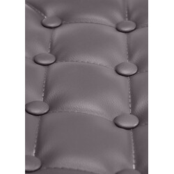 Dublin højdejusterbar barstol i kunstlæder med armlæn