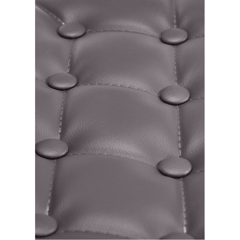 Dublin højdejusterbar barstol i kunstlæder med armlæn