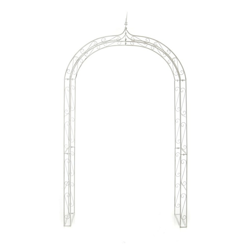 Roseskue robust jernrør støtte til haven 264 cm