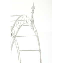 Roseskue robust jernrør støtte til haven 264 cm