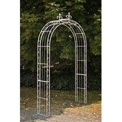 Stabil dekorativ jernrosebue til klatreplanter 260 cm