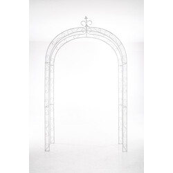 Stabil dekorativ jernrosebue til klatreplanter 260 cm