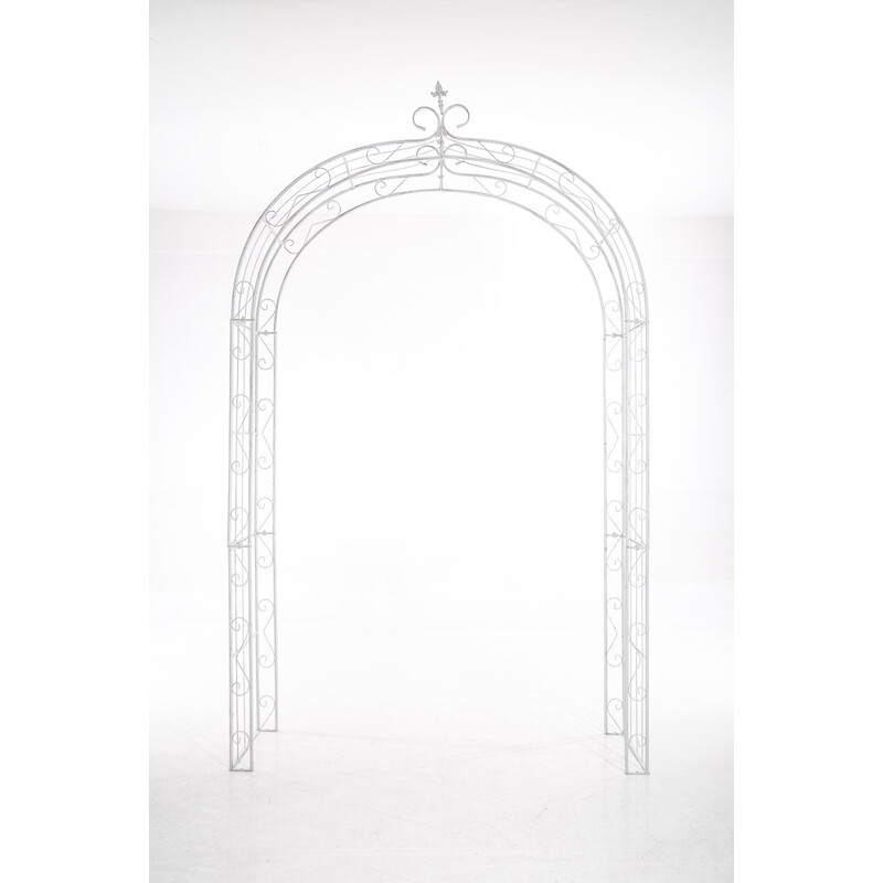 Stabil dekorativ jernrosebue til klatreplanter 260 cm