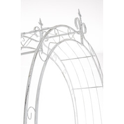 Stabil dekorativ jernrosebue til klatreplanter 260 cm