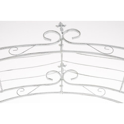 Stabil dekorativ jernrosebue til klatreplanter 260 cm