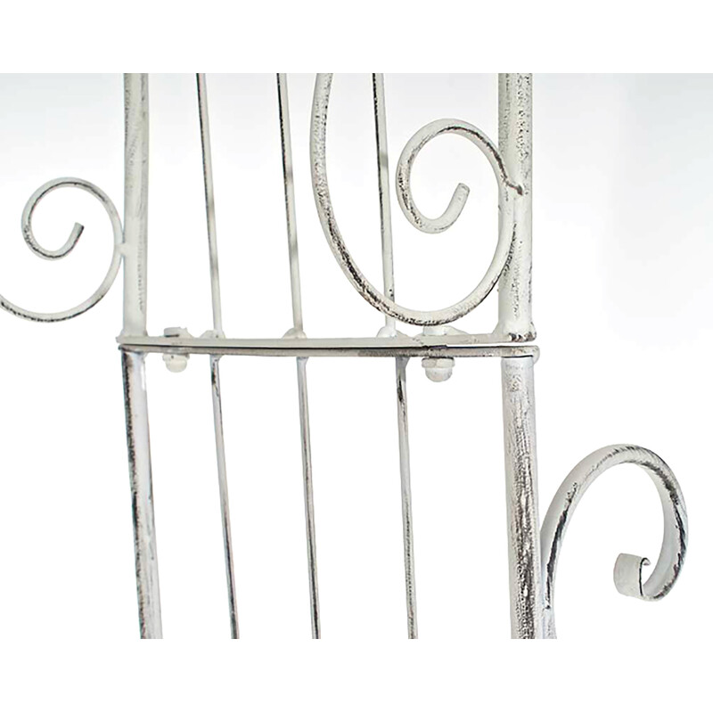 Elegant pulverlakeret rosebue støtte 118 eller 143 cm bred 248 cm høj