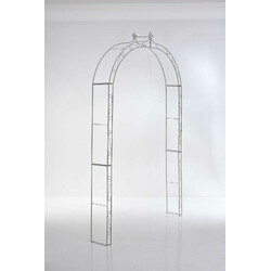Anna-rosebue til haven for klatreplanter pulverbelagt jern 246 cm