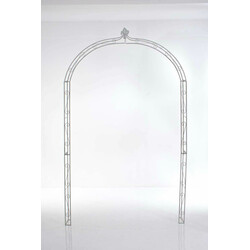 Anna-rosebue til haven for klatreplanter pulverbelagt jern 246 cm