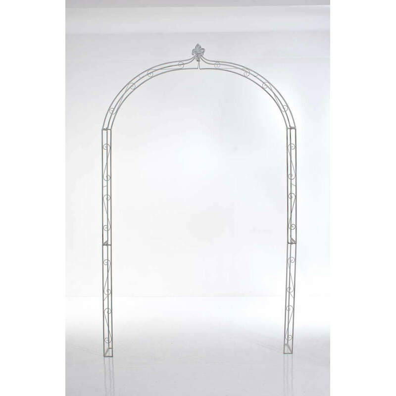 Anna-rosebue til haven for klatreplanter pulverbelagt jern 246 cm