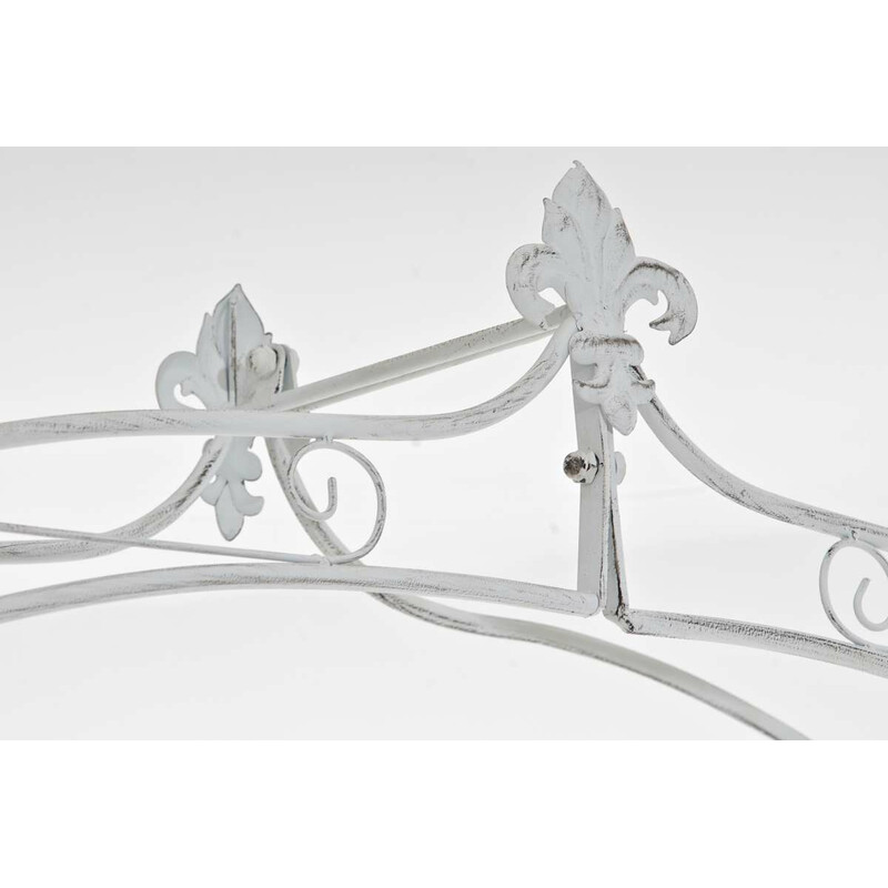 Anna-rosebue til haven for klatreplanter pulverbelagt jern 246 cm