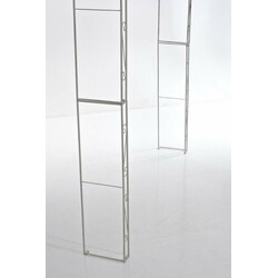 Anna-rosebue til haven for klatreplanter pulverbelagt jern 246 cm