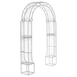 Alessia rosebue af pulverlakeret jern 239