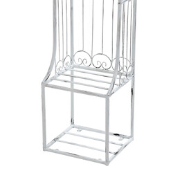 Alessia rosebue af pulverlakeret jern 239,5 cm høj