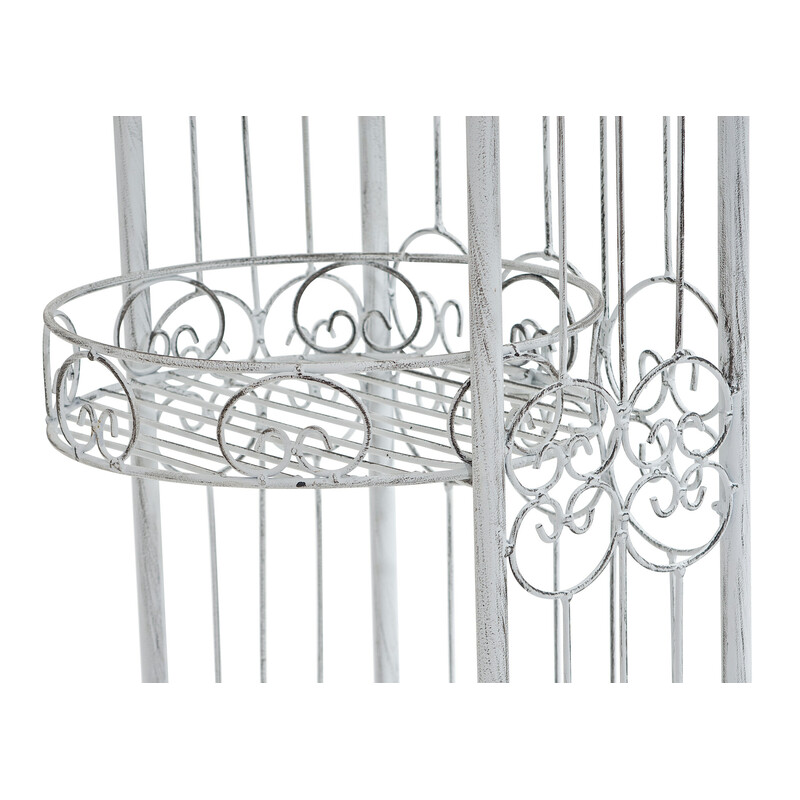 Alessia rosebue af pulverlakeret jern 239,5 cm høj