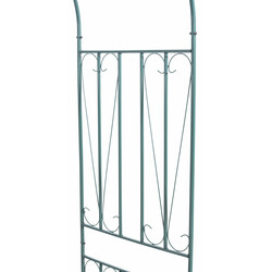 Elegant 60'er rosebue i holdbart metal til klatreplanter 215 cm