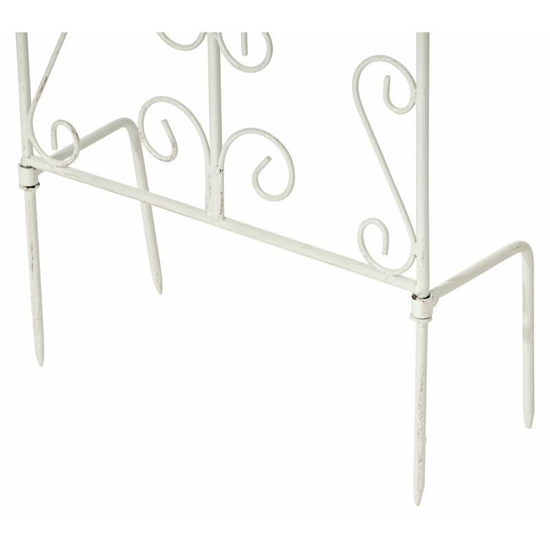 Stilfuldt justerbart espalier til klatreplanter 122 cm højde