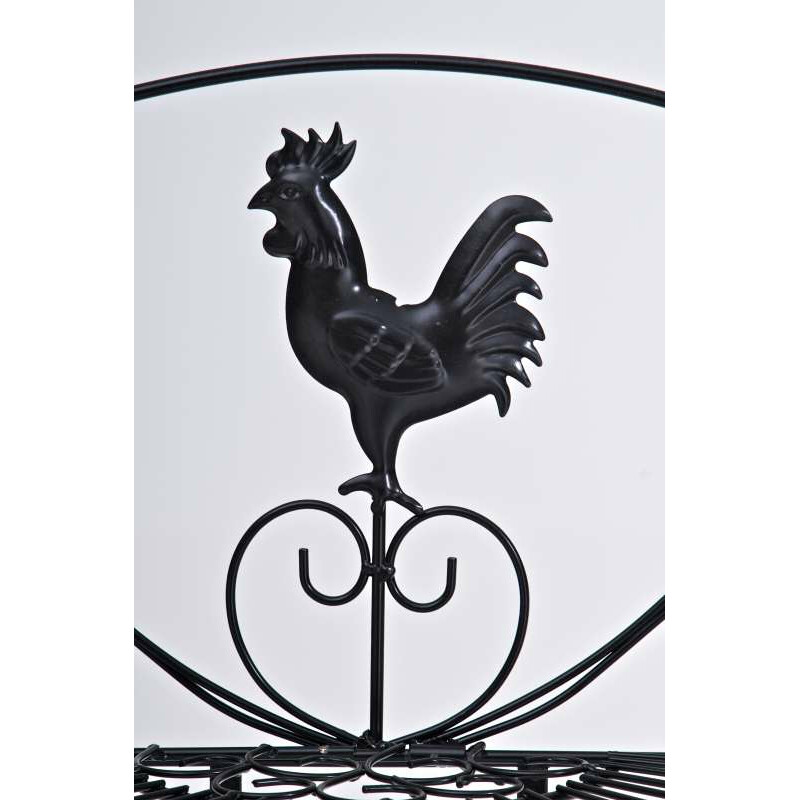 Sammenklappelig jernhylde robust malerstil 4-trins opbevaringsløsning pulverlakeret