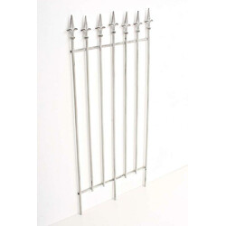 Rustik jern espalier til klatreplanter 100 cm høj