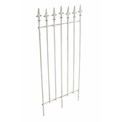 Rustik jern espalier til klatreplanter 100 cm høj