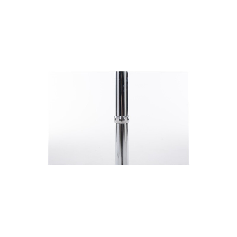 Stilfuldt ståbord 60x60 cm firkantet med aluminiumsramme 108 cm højde