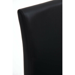 Panama-barstol i kunstlæder roterende højdejusterbar behagelig alsidig