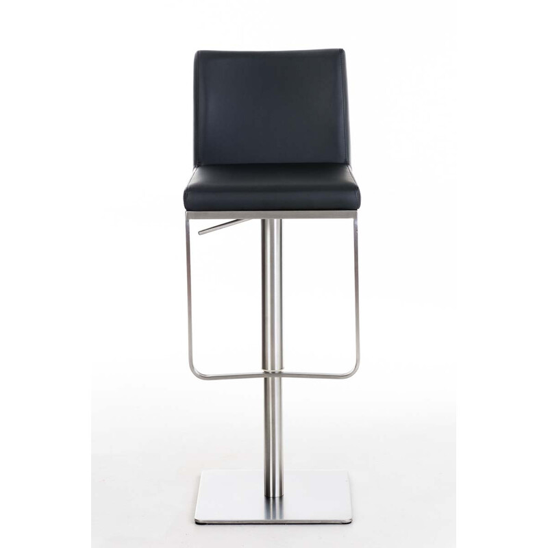 Panama-barstol i kunstlæder roterende højdejusterbar behagelig alsidig