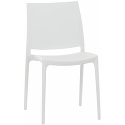 Maya stol multifunktionel stabelbar vandtæt UV‑bestandig til indendørs og udendørs brug