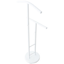 Metallisk garderobestativ unisex 107 cm høj 50 cm bred 28 cm dyb