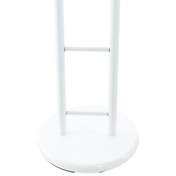 Metallisk garderobestativ unisex 107 cm høj 50 cm bred 28 cm dyb