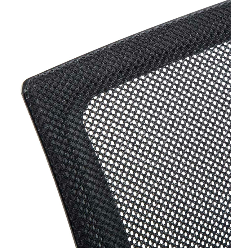 Ergonomisk kontorstol med justerbar højde netbelægning og polstret sæde