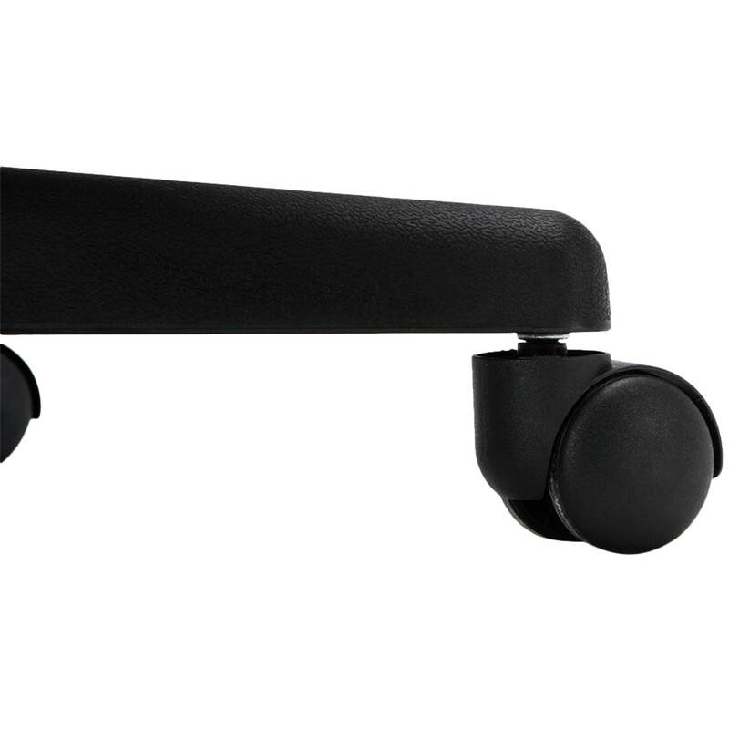 Ergonomisk kontorstol med justerbar højde netbelægning og polstret sæde