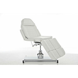 Hydraulisk behandlingsbord til kosmetolog- og fodpleje med justerbar rygstøtte