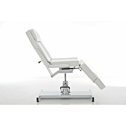 Hydraulisk behandlingsbord til kosmetolog- og fodpleje med justerbar rygstøtte