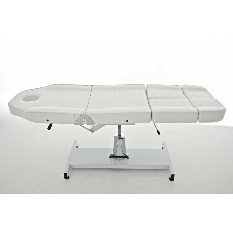 Hydraulisk behandlingsbord til kosmetolog- og fodpleje med justerbar rygstøtte