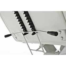 Hydraulisk behandlingsbord til kosmetolog- og fodpleje med justerbar rygstøtte