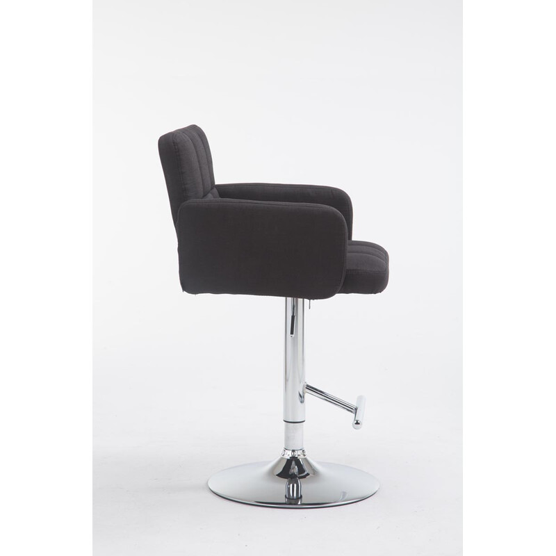 Los Angeles stofstol justerbar med 360° drejning høj ryglæn og armlæn